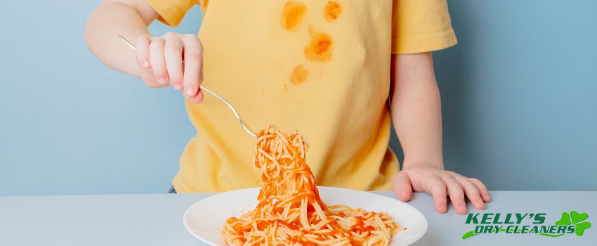 A Guide on How to Remove the 5 Worst Food Stains on Clothes